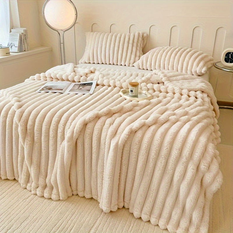 Πολυτελής Κουβέρτα Faux Rabbit Fur από 21,94€ στο Temu
